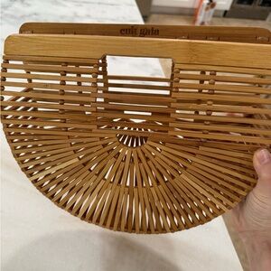 Cult Gaia Bamboo Handbag